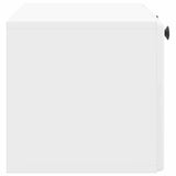 Wall-Mounted TV Cabinet 78.5 x 31 x 30 cm High Gloss White 899229