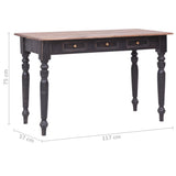 Desk Old brown Solid mahogany wood Medium Desk Rectangular 283907