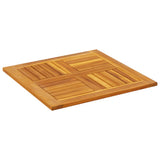 Table Top 60x60x2 cm Square Solid Wood Acacia 4004254