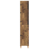 Cabinet Set 2 pcs Old Wood Engineered Wood 3416455