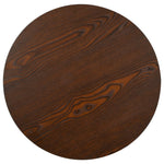 ZNTS Bistro Table Dark Brown 60 cm MDF 286422