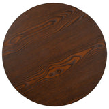 ZNTS Bistro Table Dark Brown 60 cm MDF 286422