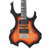 Electric Guitar for Beginner with Bag Brown and Black 4/4 39" 70186