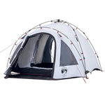 ZNTS Camping Tent Dome 3-Person White Blackout Fabric Quick Release 4004225