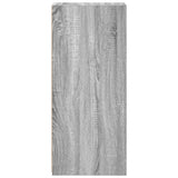Sideboard Grey Sonoma 30x41x93 cm Engineered Wood 846346