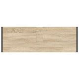 Bathroom Furniture Set with Drawer Sonoma Oak Engineered Wood 3403047