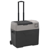 Cool Box with Wheel and Adapter Black&Grey 40 L Polypropylene 3154651