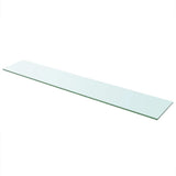Shelf Panel Glass Clear 110x20 cm 243849