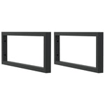Basin Shelf Wall Mounted Steel and Solid Wood Beech 3302457