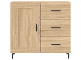 Highboard Sonoma Oak 69.5x34x180 cm Engineered Wood 3200020