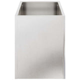 Garden Planter Stainless Steel 50 x 32 x 40 cm Stainless Steel 876354