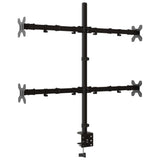 ZNTS Monitor Mount Black Steel VESA 75/100 mm 358004
