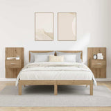Bedside Cabinet with Drawer 2 pcs Artisan Oak 50 x 32.5 x 80cm 880478