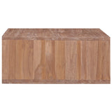 Coffee Table 70x70x30 cm Solid Teak Wood 287898