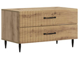 Bedside Cabinet Artisan Oak 62 x 34.5 x 47.5 cm Engineered Wood 894784
