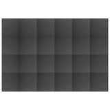 Floor Mats 24 pcs 8.64 EVA Foam Black 92463