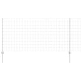 Fence and Post Silver 1 x 10 m Steel 3336163