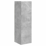 TV Cabinet Set Wall-mounted 4 pcs Concrete Grey Engineered Wood 3409000