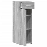 Sideboard Grey Sonoma 30x42.5x93 cm Engineered Wood 846276