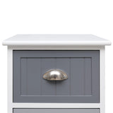 Side Cabinet 35x30x90 cm Paulownia Wood 284078