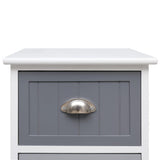 Side Cabinet 35x30x90 cm Paulownia Wood 284078
