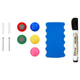 Magnetic Dry-erase Whiteboard White 90x60 cm Steel 146633