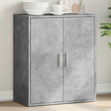 Sideboard Concrete Grey 79x38x80 cm Engineered Wood 840516