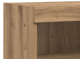 TV Wall Cabinets Wall-mounted 4 pcs Artisan Oak Engineered Wood 3402915