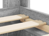 Bed Frame with Storage and Headboard Grey Sonoma 75 x 190 cm 3414430