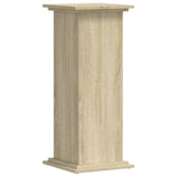 ZNTS Plant Stand Sonoma Oak 33x33x80 cm Engineered Wood 852971