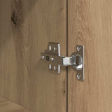 Bedside Cabinet Artisan Oak 39x35x125 cm Engineered Wood 861318