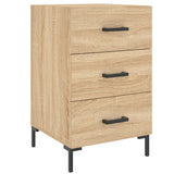 Bedside Cabinet Sonoma Oak 40x40x66 cm Engineered Wood 827663