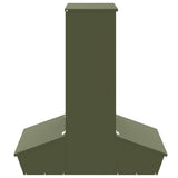 Pig Feeder Olive Green 82 x 51 x 91.5 cm Cold-Rolled Steel 874643