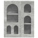 Hanging Cabinet Concrete Grey 59 x 20 x 71.5 cm Engineered Wood 891357