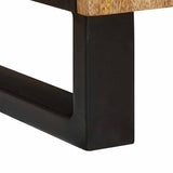 Bedside Cabinet 2 pcs Natural 40 x 33 x 46 cm Solid Mango Wood 4018043