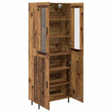 Highboard 2 pcs Old Wood Engineered Wood 3415634