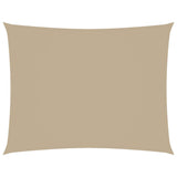 Sunshade Sail Oxford Fabric Rectangular 3.5x4.5 m Beige 135159