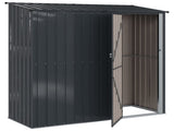 Garden Sheds Anthracite 203 x 85.5 x 200 cm Metal 42011303