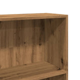 Bookcase Artisian Oak 80x24x176 cm Engineered Wood 857861