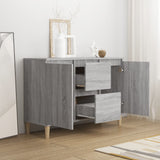 Sideboard Grey Sonoma 103.5x35x70 cm Engineered Wood 815163