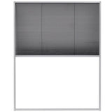 ZNTS Plisse Insect Screen for Windows Aluminium 80x100 cm 142611