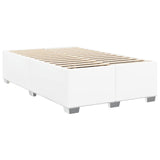 Bed Frame without Mattress White Full Faux Leather 3284580