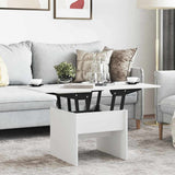 Coffee Table White 55 x 54.5 x 45 cm Engineered wood 887409