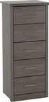 ZNTS Lisbon 5 Drawer Narrow Chest 100-102-080