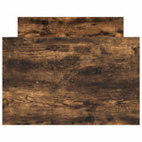 Bed Frame without Mattress Smoked Oak 100x200 cm 3203800