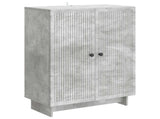 Sideboard Concrete Grey 66 x 34.5 x 90 cm Engineered Wood 893898