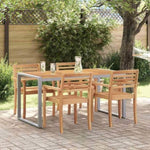 Garden Dining Table Grey 160 x 80 x 75 cm 4010603