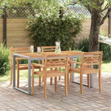 Garden Dining Table Grey 160 x 80 x 75 cm 4010603