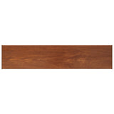 Window Sill Brown wood 120 x 35 x 4.5 cm PVC 42046918