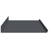 Floating Shelf 4 pcs Anthracite 100 x 18 x 2.5 cm Steel 8004049